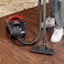 Geepas Cyclonic Vacuum Cleaner, 1400W Cyclonic Vacuum Cleaner, GVC19024, 1.5 L Dust Bag Capacity, Low Noise Operation, Automatic Cord Rewinder Function Floor Brush, Red &amp; Black - 2 Year Warranty