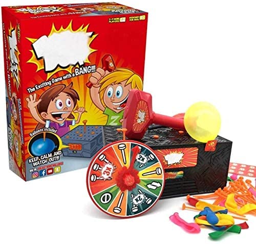 Buy Desktop Game Blast Box Knock Box Tricky Toy Burst Balloon Funny ...