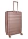 Senator Brand Hardside Small Cabin Size 52 Centimeter (20 Inch) 4 Wheel Spinner Luggage Trolley in Rose Gold Color A5125-20_ROS