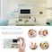 Generic-Home Security 1080P WiFi Camera Baby Monitor with Motion Detection Tracking Voice Alarm 2-way Audio Night Vision TF Card Cloud Storage for Baby Store Office Pet Elder Monitoring