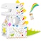 Eazy Kids - Diy Doodle Coloring Wearable Dinosaur