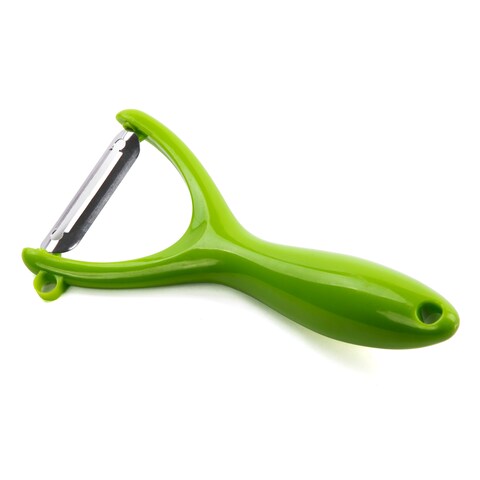 Royalford RF6113 Stainless Steel Y-Peeler - Plastic Handle, Vegetable and Fruit Peeler/Slicer, Stainless Steel Blade