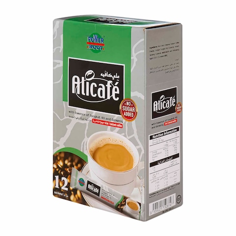 Ali Caf&eacute; 4in1 Instant Coffee, 12 gm - Pack of 12