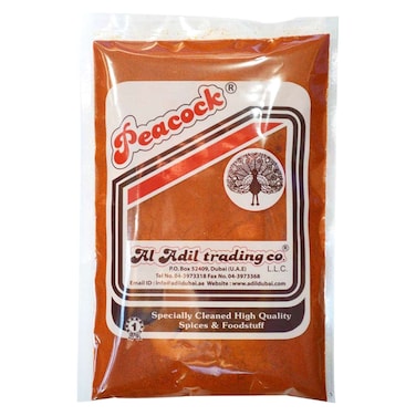 Peacock Med Hot Chilli Powder 250g