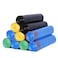 Generic-45*50CM Household Heavy Duty Trash Bags Garbage Storage Bags with Drawstring for Home Kitchen Bathroom Bedroom Living Room Office