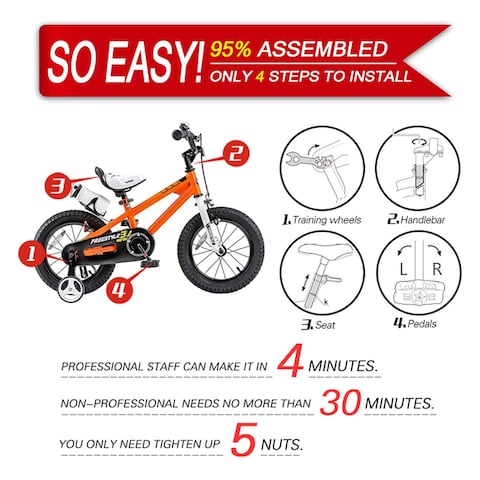Royal Swing 2128 BMX Bike 12 Inch