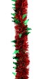 Christmas Tinsel Red 200cmx10cm