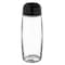 Qlux C-00438 Round Oval Jar 1.6L Clear/Black