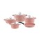 Falez Nova Cooking Set 9 Pieces - Copper Brown