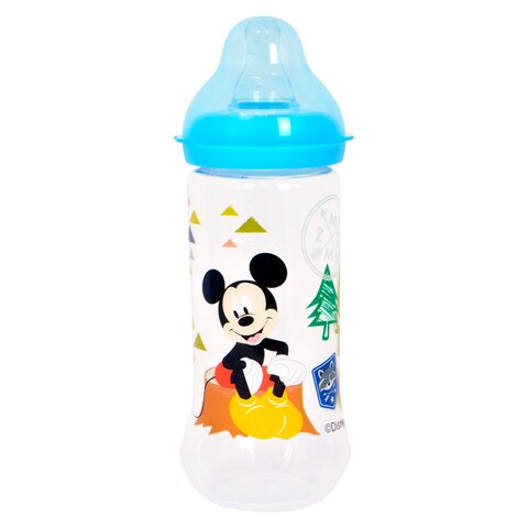 Mickey Printed Wide Neck Feeding Bottle TRHA29056 250ml