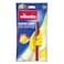 Vileda Super Grip Reusable Gloves M Flexible Waterproof Rubber Latex Tear-Proof Excellent Grip, Medium Size Yellow