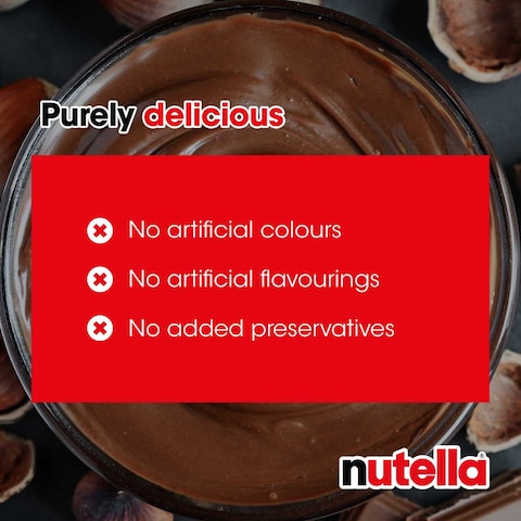 Nutella Hazelnut Chocolate Breakfast Spread, Jar, 1kg
