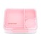 Eazy Kids 3/4/5 Compartment Convertible 1650ml Bento Lunch Box with 150ml Gravy Bowl - Pink