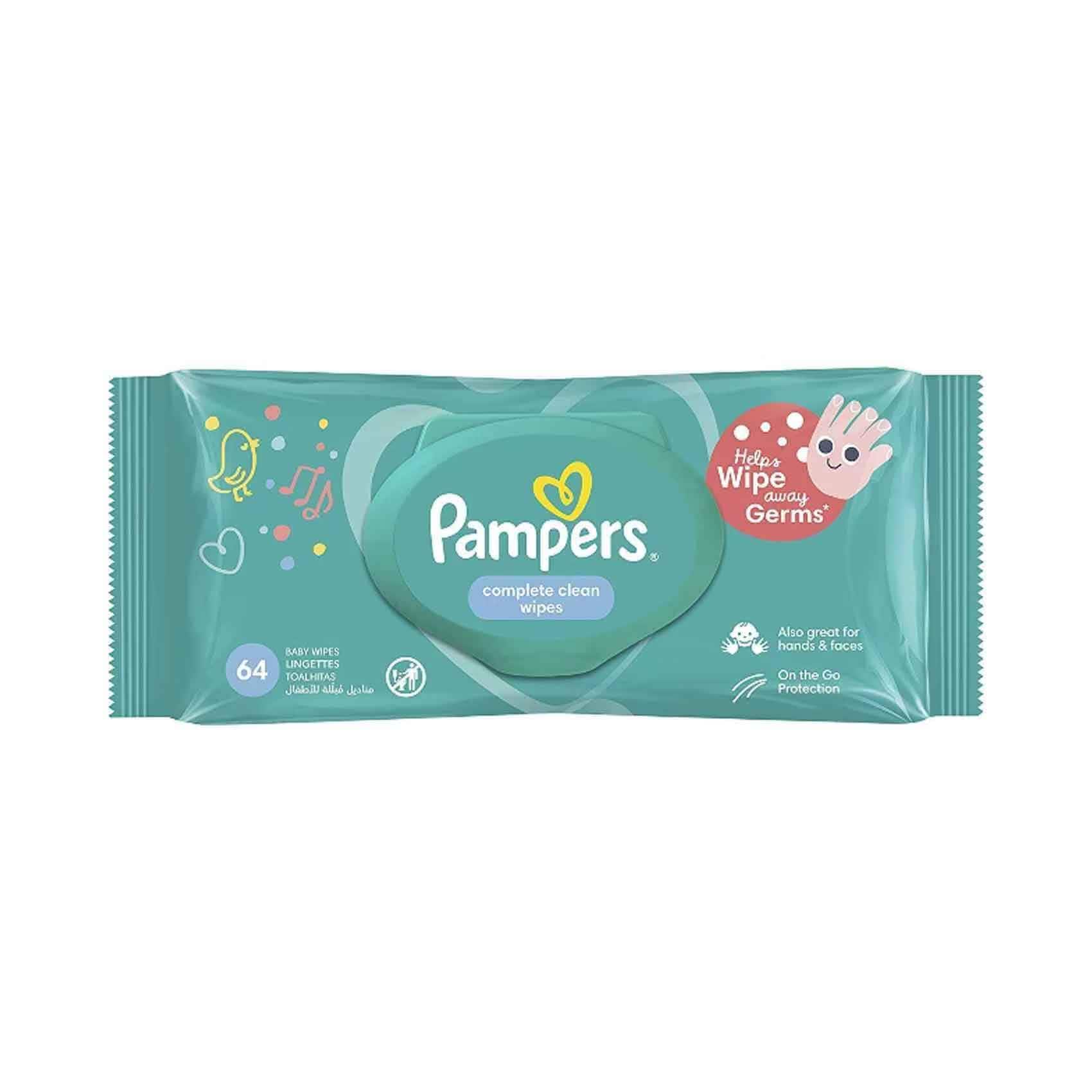 Buy Pampers Fresh Clean Baby Wipes 64 Count Online Carrefour Qatar