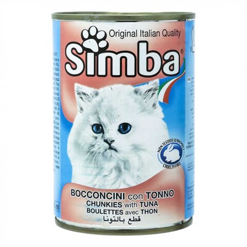 Simba Chunkies With Tuna Adult Cat Food 415g