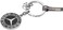 Genuine Mercedes-Benz Keychain in Stainless Steel, Black and Silver Color