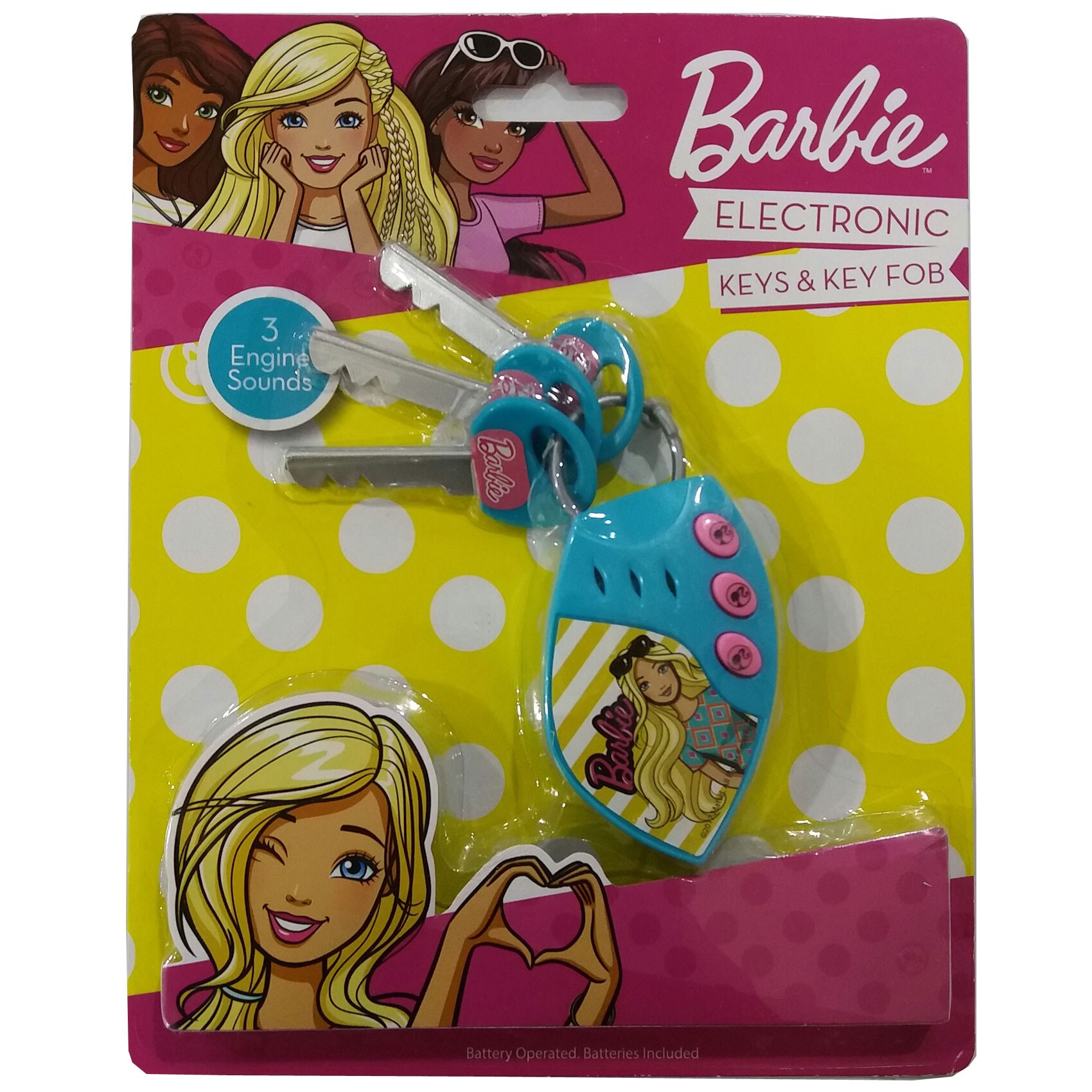Buy Barbie Electronic Key & Key Fob With Sound Online | Carrefour UAE