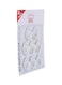 Homebox - 8-Piece Self Adhesive Hook Set White Standard