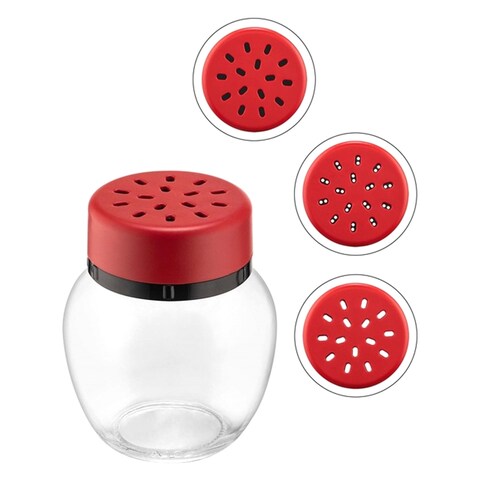 Qlux C00368 Fancy Rotating Spice Shaker 370Ml White