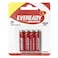 Eveready 80X4 AAA Red