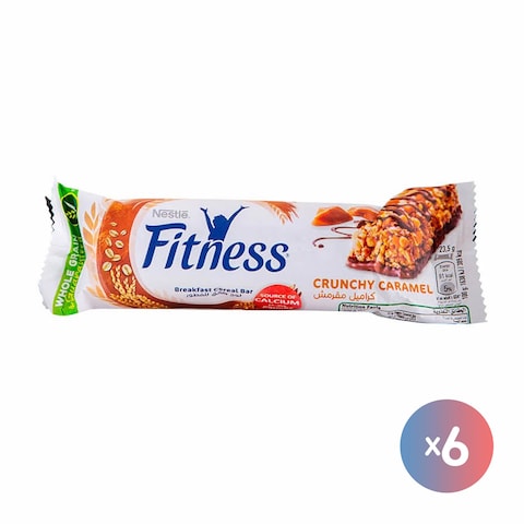 Fitness Crunchy Caramel Bar - 23.5 gram - 6 Piece