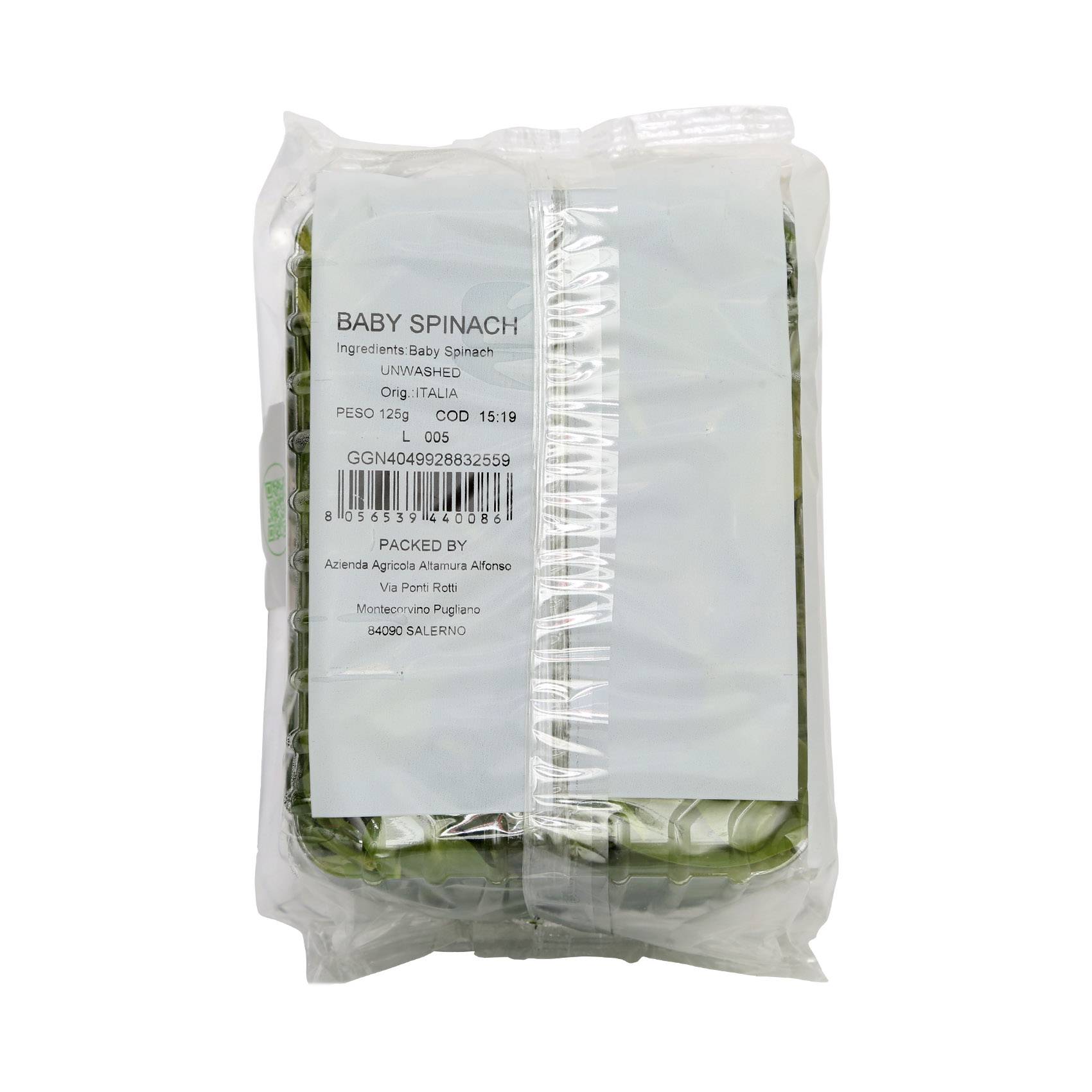 Baby Spinach Import Pack Of 125g