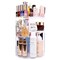 sanipoe 360 Degree Spinning Makeup Organizer, sanipoe Adjustable Makeup Carousel Round Rotating Storage Stand Rack, Large Capacity Ondisplay Shelf Cosmetics Organizer, Great for Countertop and Bathroo