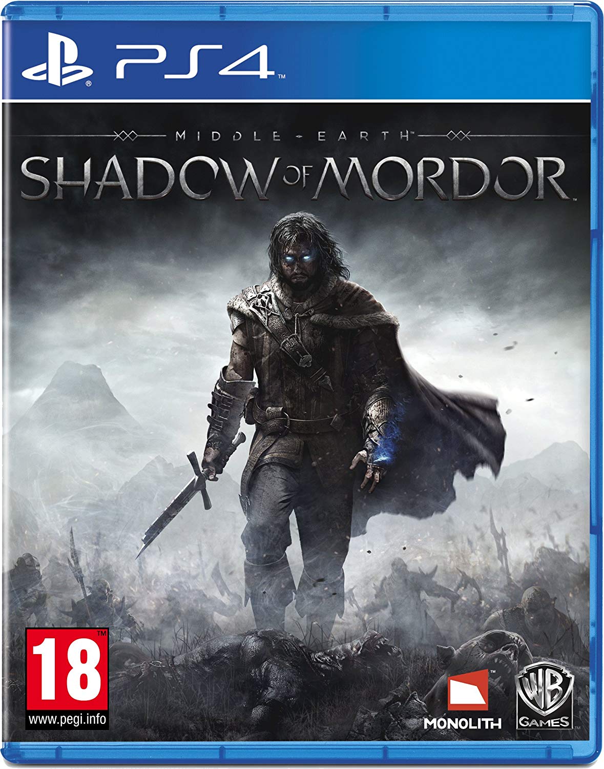 SONY SONY PS4 middle-earth Shadow Of Mordor
