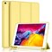 TRON Case Compatible For Apple iPad 9.7 Case 2018 iPad 6th Generation Cases/2017 iPad 5th Generation Case with Pencil Holder,Slim Soft Silicone Smart Trifold Stand Protective Cover, Yellow
