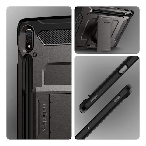 Spigen Tough Armor Pro Case For Samsung Galaxy Tab S8 S7  Gunmetal