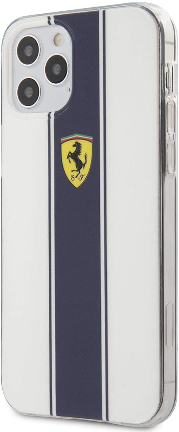 Buy Ferrari Cg Mobile On Track Pc/Tpu Hard Case With Navy Stripes Drop ...
