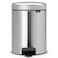 Brabantia NewIcon Pedal Bin (5 L, Matt Steel)