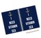 Loud Universe Hardcover Notebook Vitamin Sea Navy Spiral Notebook with Premium High Quality Paper A5 Size