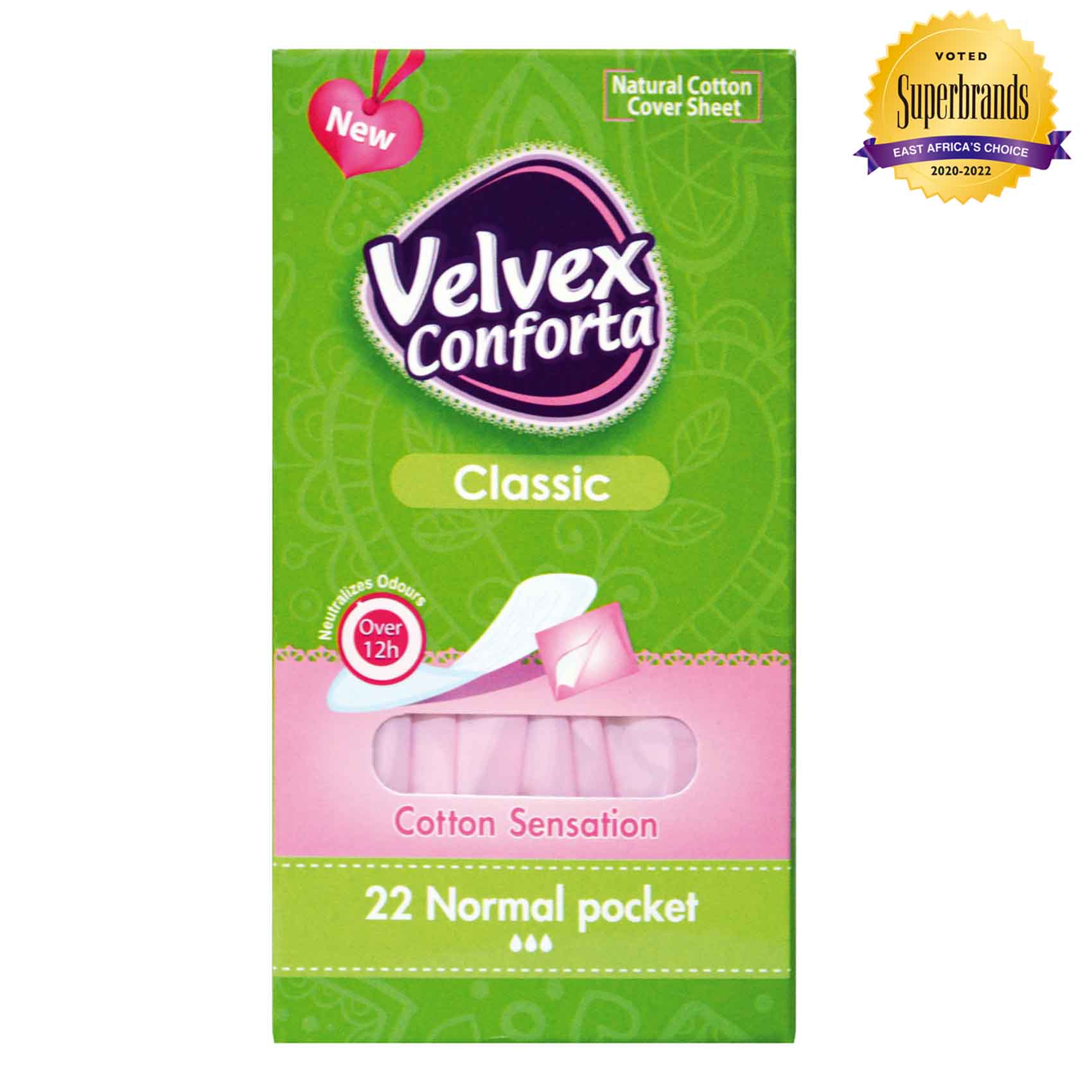 Velvex Conforta Panty Liners Pocket