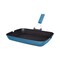 Alyssa Induction Grill Pan With Foldable Handle - 26x36 Cm - Blue