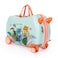 MILK&amp;MOO Rideable Children's Suitcase Jungle Friends