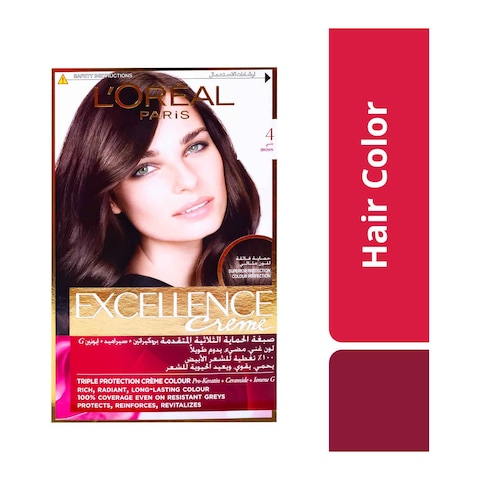 L&#39;Oreal Paris Excellence Creme Hair Color - 4.0 Brown