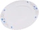 Royalford Opal Ware Romantic Oval Plate, 14 Inch