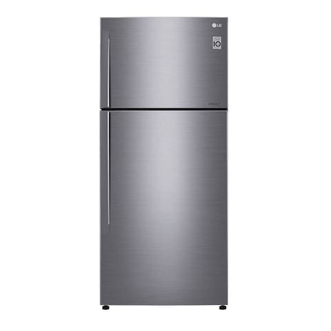 LG Top Mount Double Door Refrigerator GN-C782HLCL 509L Silver