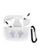 Generic Silicone Wireless Charging Case Cover For Apple Earbuds White