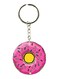 Double Sided Donut Printed Keychain