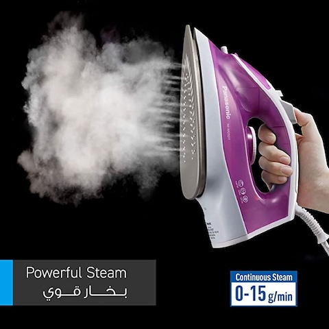 Panasonic - 1550w Steam Iron - NIM250T