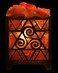 Geohoney Himalayan Salt Decorative Lamp Basket With Chunks