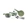 Prestige Essential Granite Cooking 7 Pieces Set Green