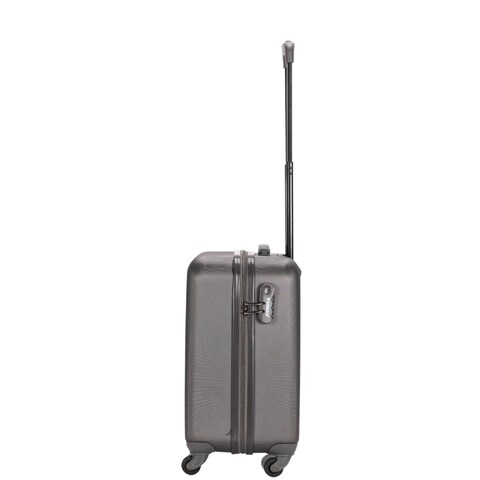 Single Hardside Spinner 4 Wheels Cabin Trolley Luggage With Number Lock 16 Inches