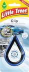 LITTLE TREES PER90534 Air Freshener, Clip, New Car Fragrance, Blue/Black