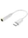 Generic USB Type C Headphone Jack Adapter For Htc/Moto White/Silver