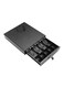 Generic Heavy Duty Manual Electronic Cash Drawer Box Black