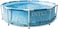 Intex 28206 Pool Frame Beachside 305 x 76 cm, Light Blue, 28206NP, Beachside Metal Frame Pool