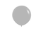 Sempertex 3 pcs, 24" Round Balloons, Fashion Grey, Latex Balloons